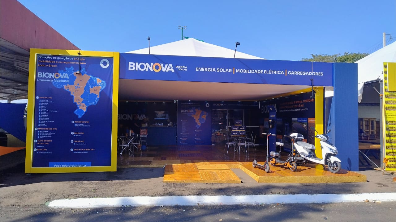 Bionova Energia Solar destaca mobilidade elétrica e soluções fotovoltaicas na Expo Rondon 2025 - Bionova Energia Solar: Líder em Soluções Fotovoltaicas no Brasil